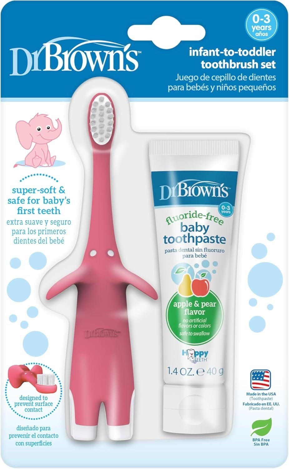 Dr. Brown's Natural Flow Infant Toothbrush