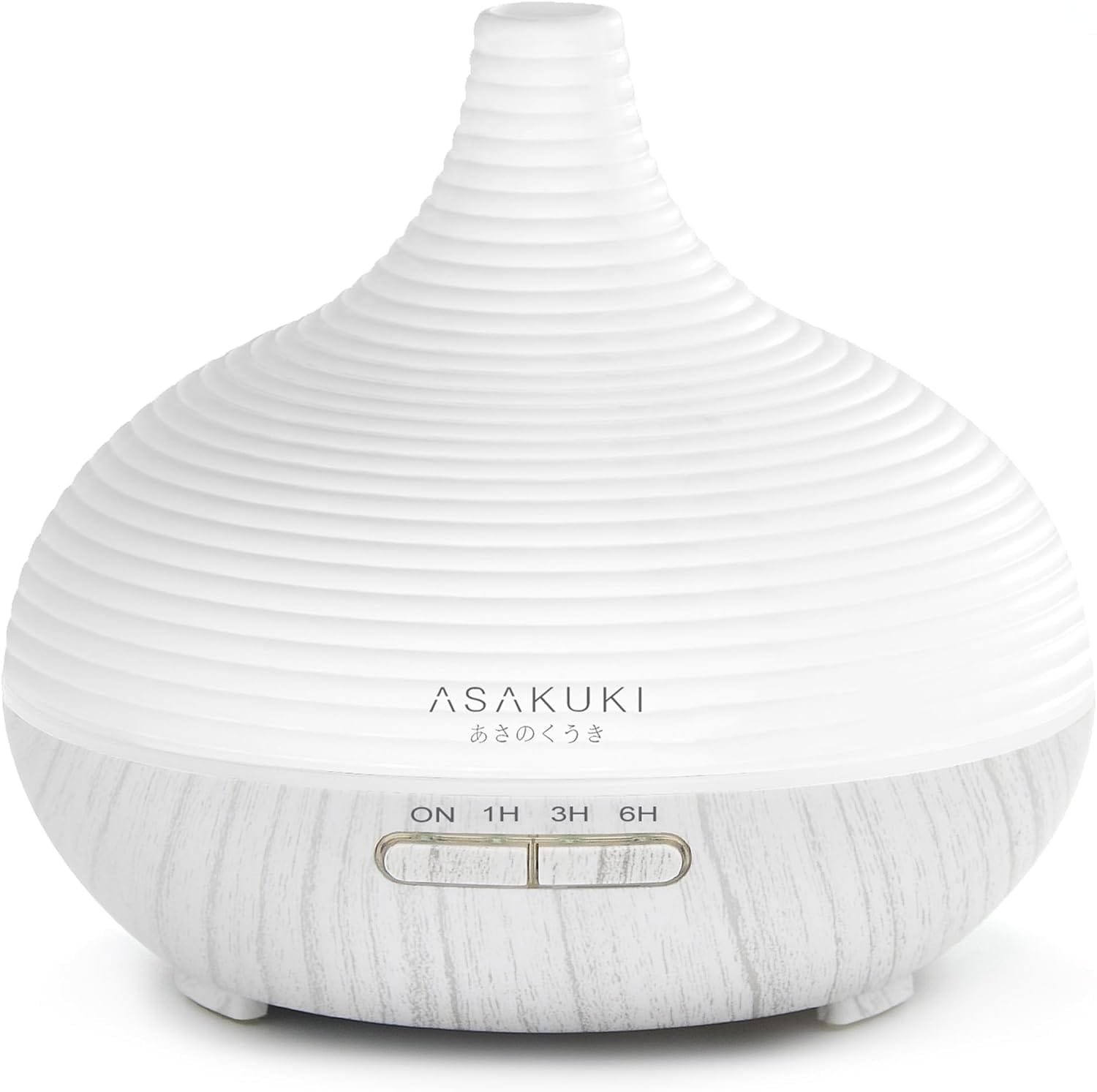 ASAKUKI 300ml aromatherapy diffuser with LED lights and timer