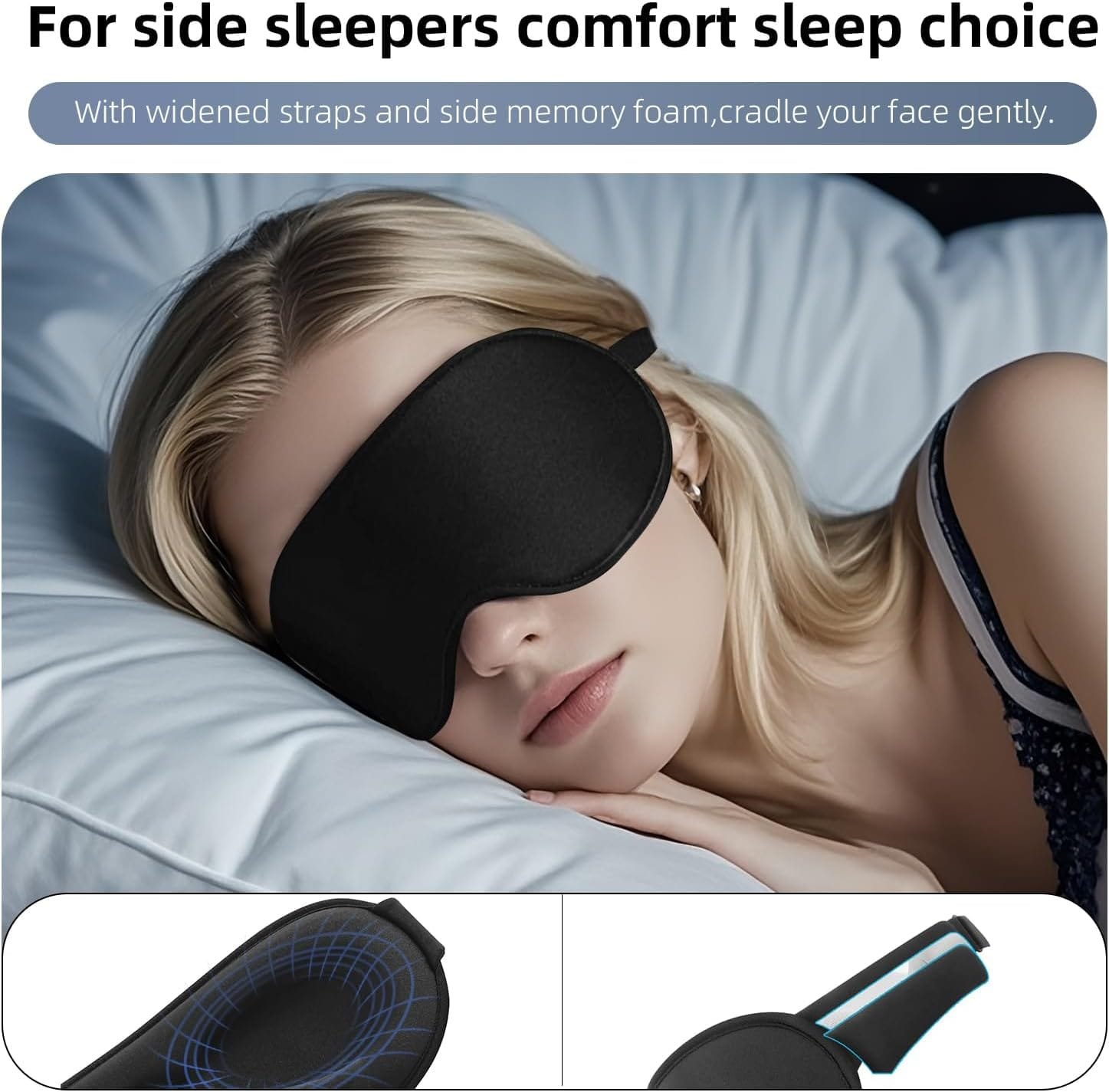 Elastic strap with adjustable buckle for perfect fit