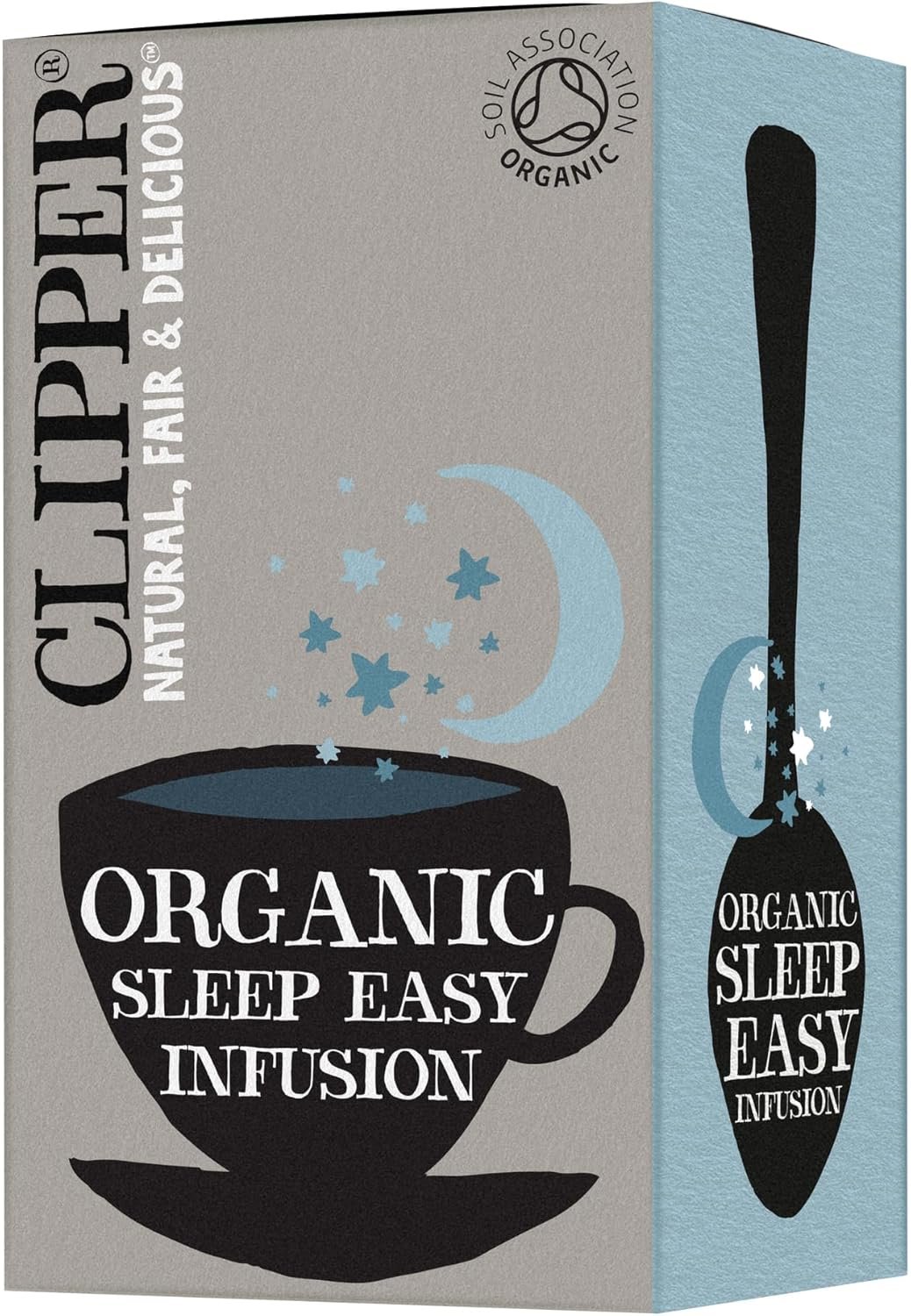 Clipper Organic Sleep Easy Teabags with chamomile, valerian, and lemon balm