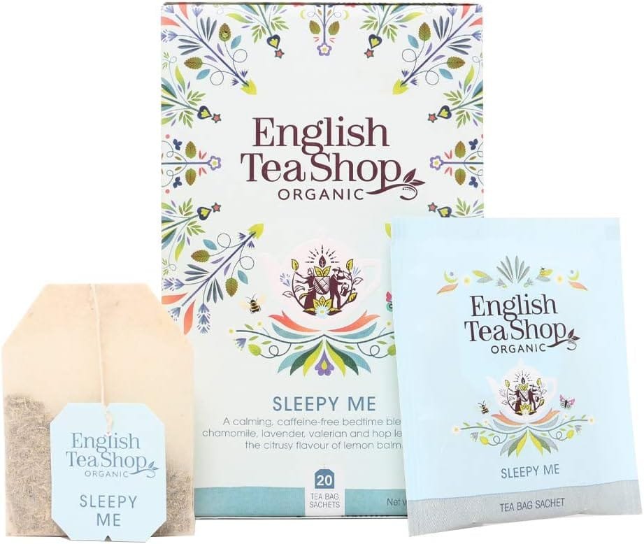 English Tea Shop Sleepy Me Tea with chamomile, lavender, and valerian root
