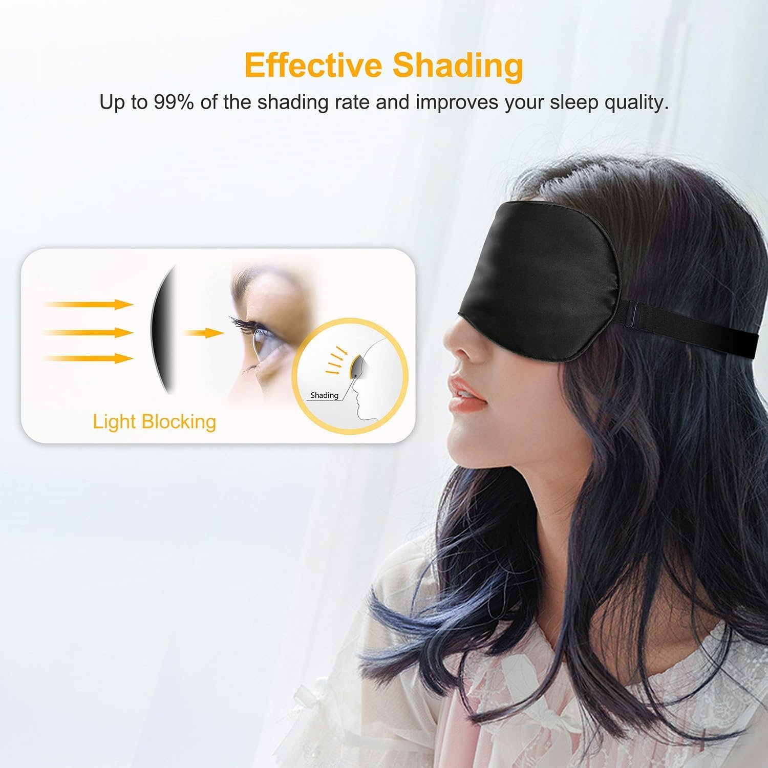 Mask shown with inner stitching details
