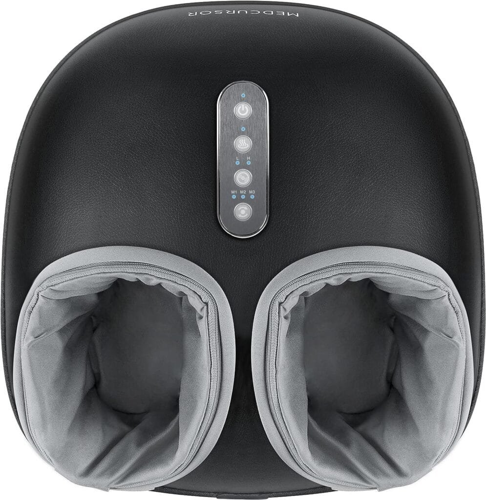 Medcursor Foot Massager Machine with Heat Function for Home or Office