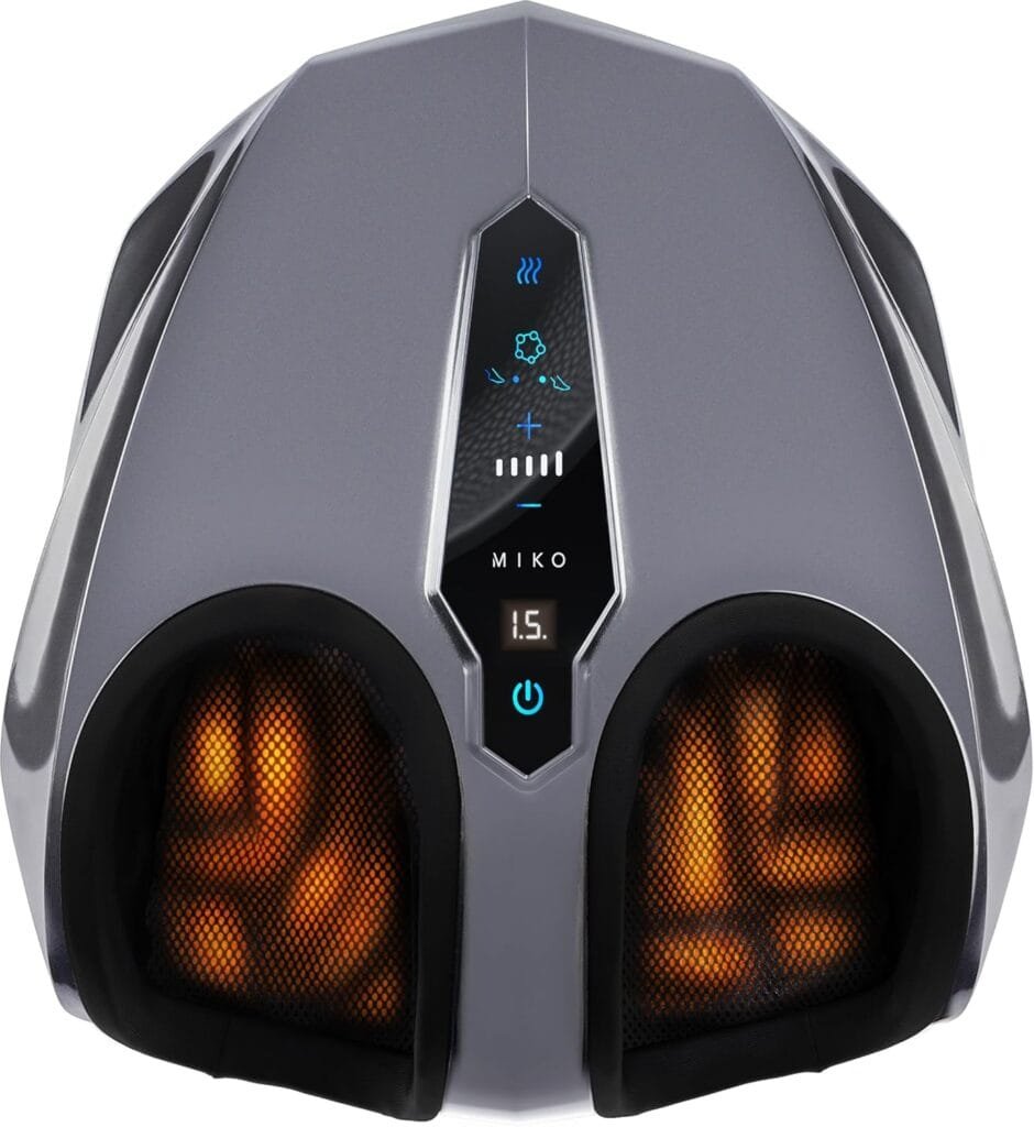 MIKO Deep-Kneading Foot Massager with Heat and Compression