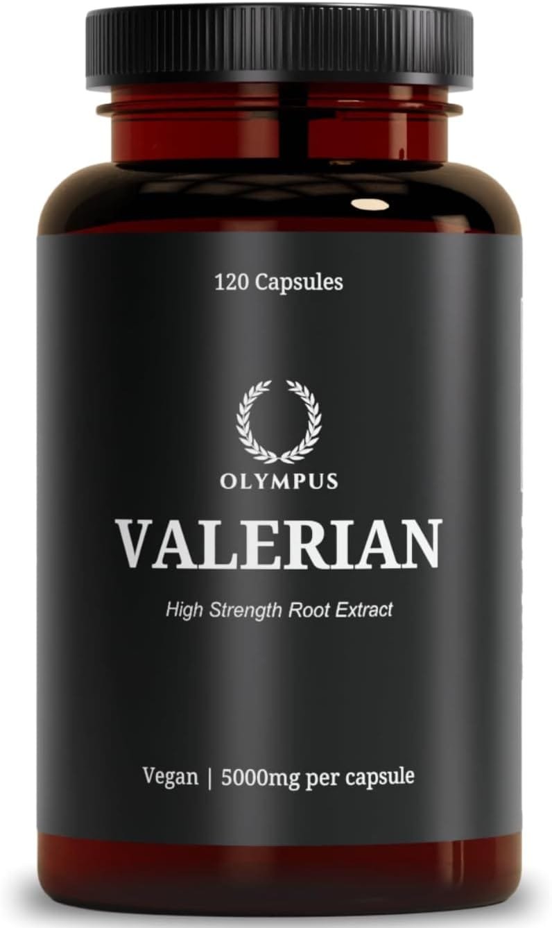 Valerian Root Capsules 5000mg by Olympus Supplements
