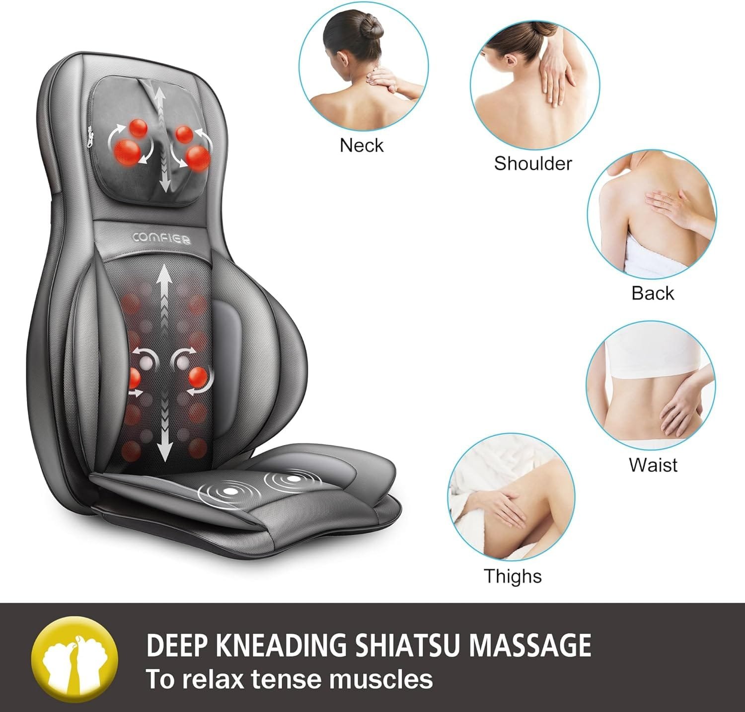 COMFIER-Shiatsu-Back-Massager-with-Heat-Deep-Tissue-Kneading-Massage-Chair