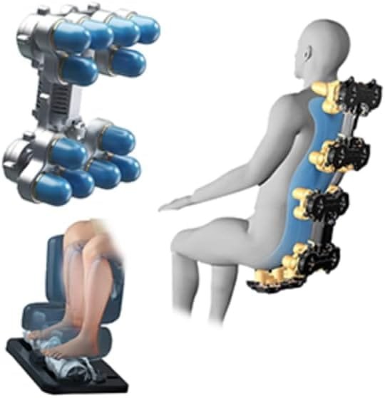 5 vComfort® MeDiFit Pro Massage Chair – Full-Body Shiatsu, Kneading, Rocking & Air Compression | Heat Therapy, Zero Gravity, Voice Control | 22 Auto Programs | 2025 Enhanced Edition