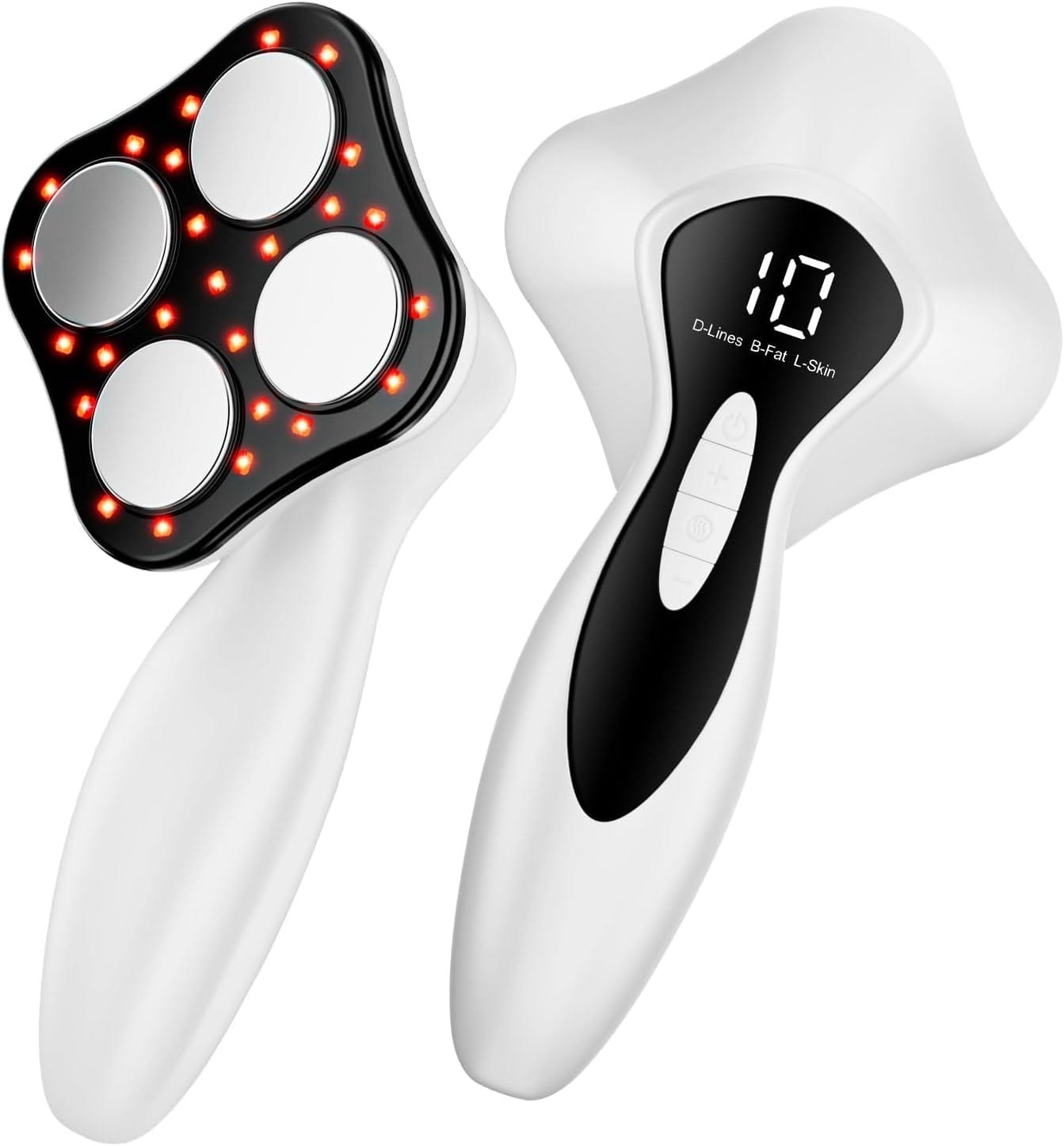 Depsoul Cellulite Massager Tool - Body Sculpting Machine with Heating Cellulite Remover Skin Tightening Crodless Anti Cellulite Machine for Belly, Waist,...