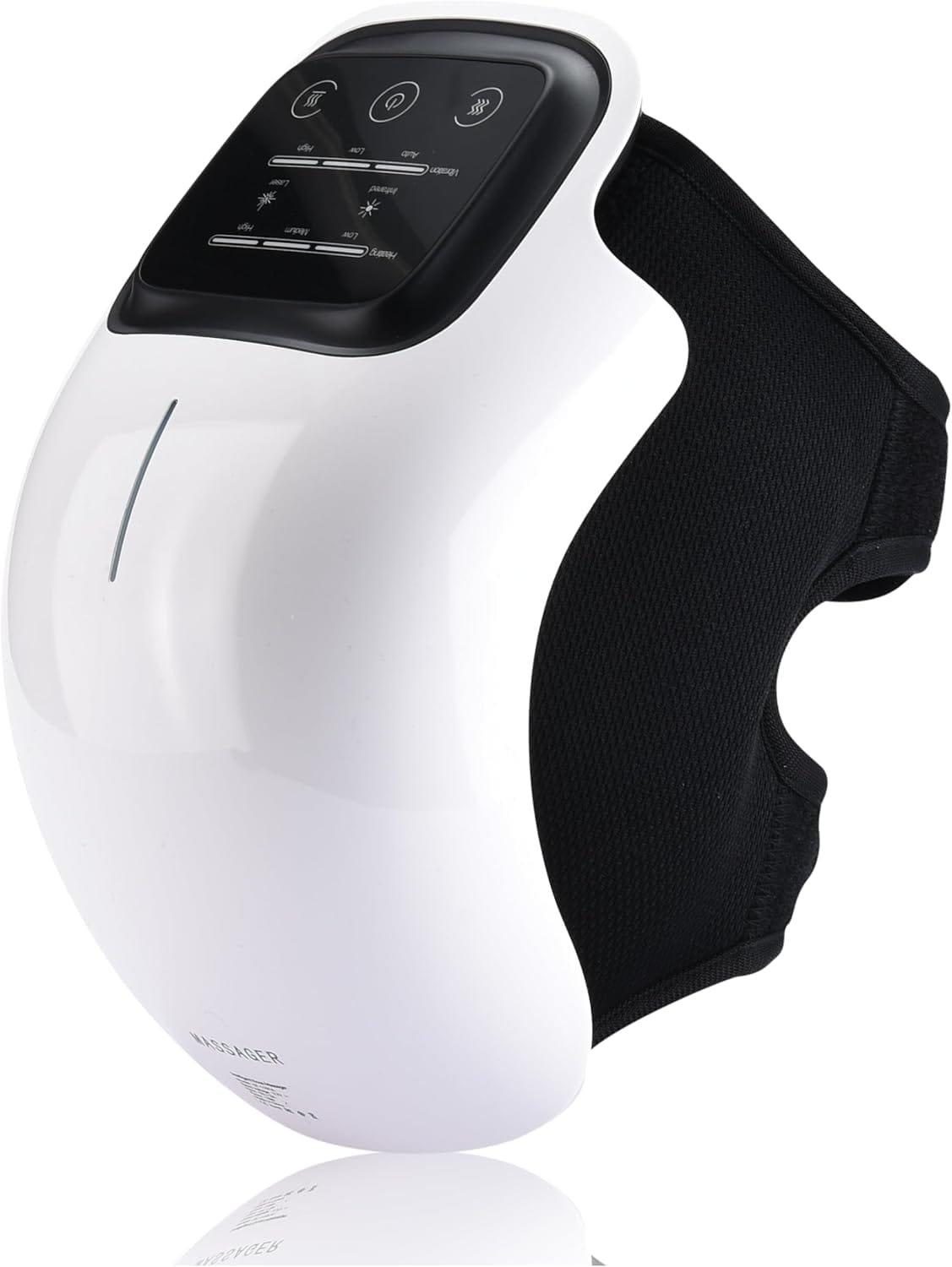 FORTHiQ Knee Massager Smart with Heat, Red Light and Massage Therapy, 3-in-1 Cordless, 2024 Updated Edition, Gifts for Grandma & Grandpa