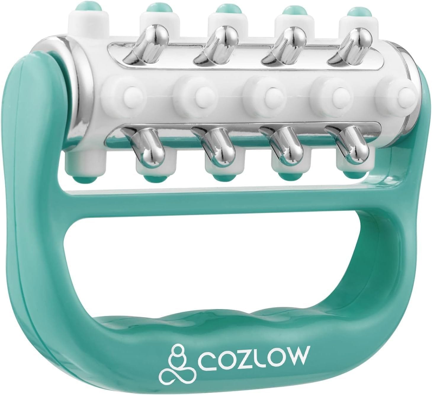 MyoRelease Lymphatic Drainage Massager - Green - Ultimate Fascia Release & Scar Tissue Massage Tool - Personal Handheld Massage Roller for...