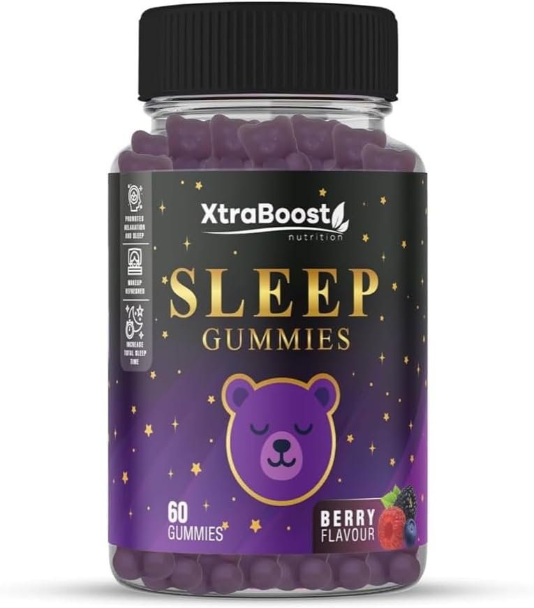 Sleep Gummies x 60 | 30 Day Supply – 60 Count | Natural Berry Flavoured