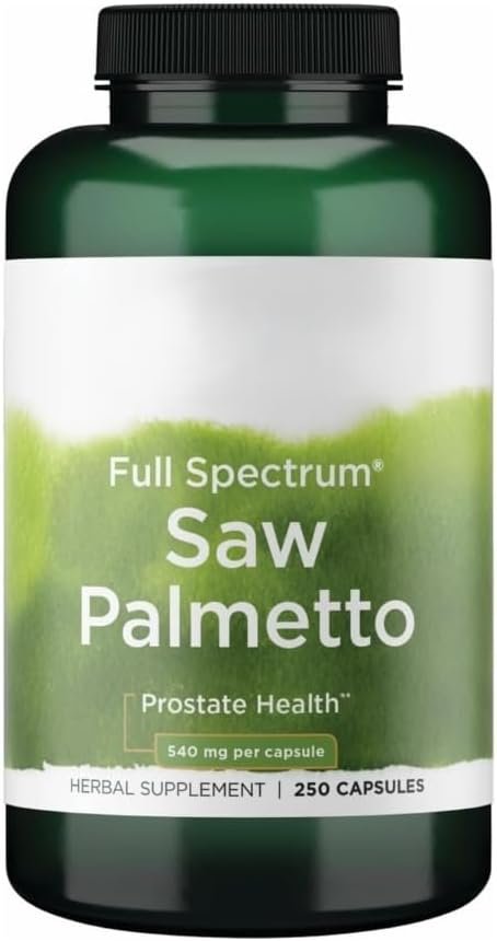 F. Spectrum SawPalmeto 250 Vegan Capsules, 540mg per Capsule