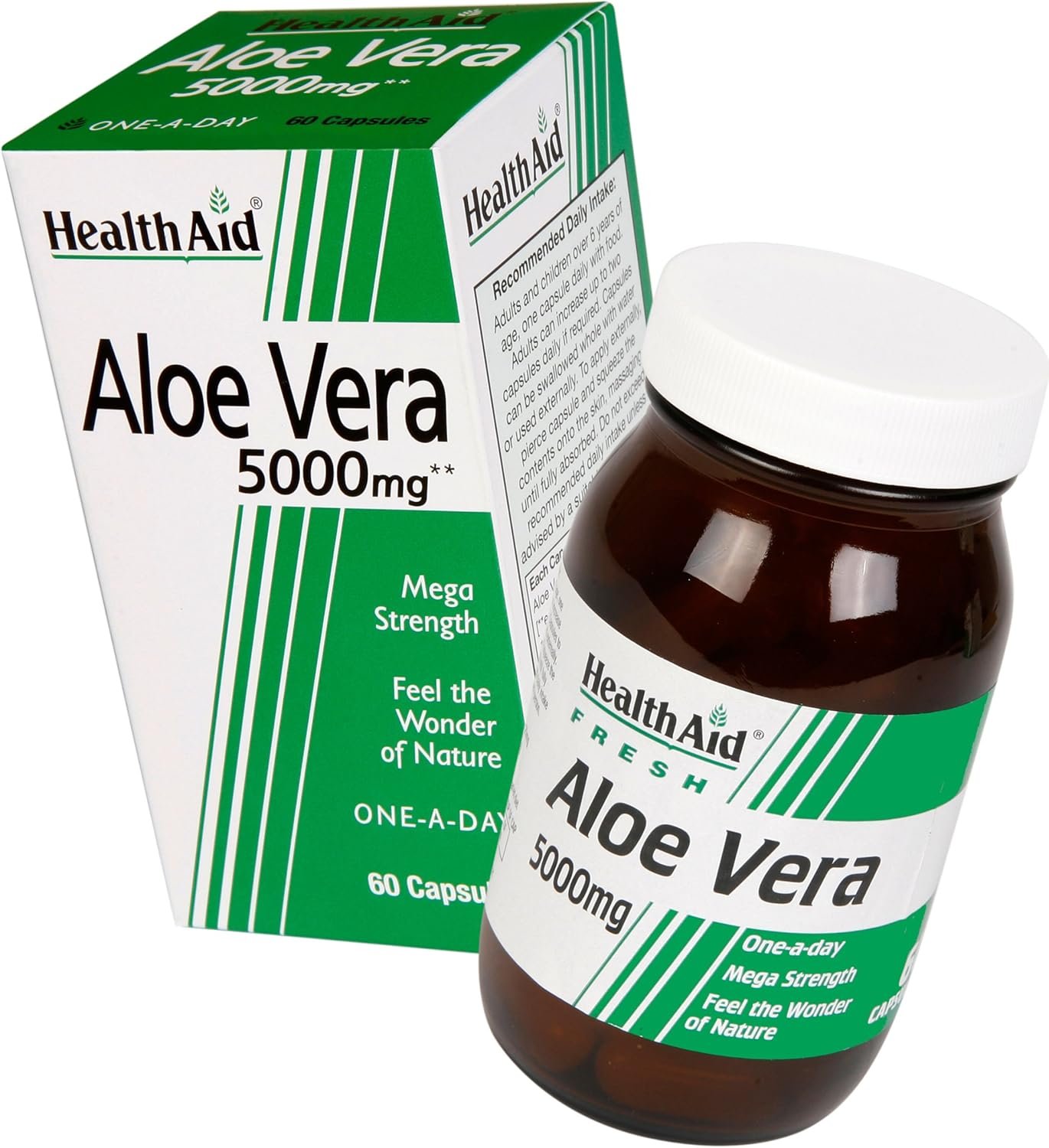 HealthAid Aloe Vera 5000mg 60 Capsules