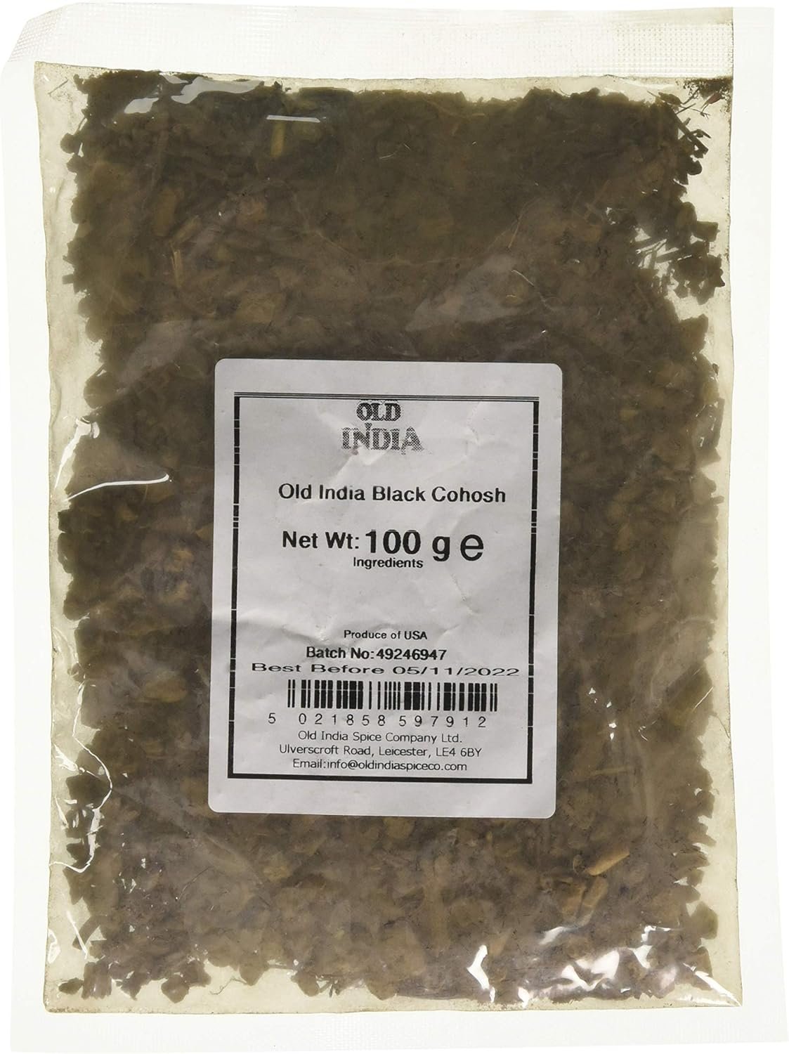 Old India Black Cohosh 100g