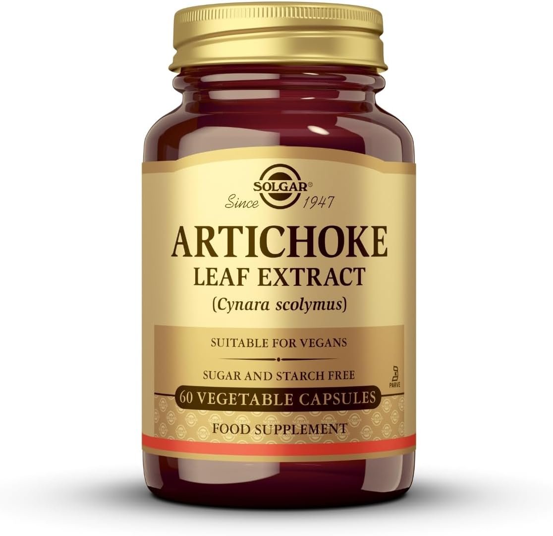 Solgar Artichoke Leaf Extract Vegetable Capsules - Pack of 60