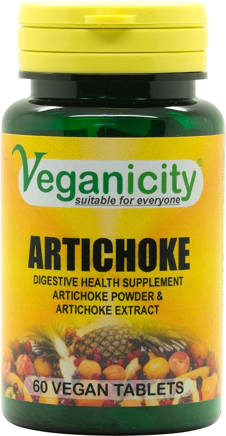 Veganicity Artichoke - Pack of 60 Vegan Tablets