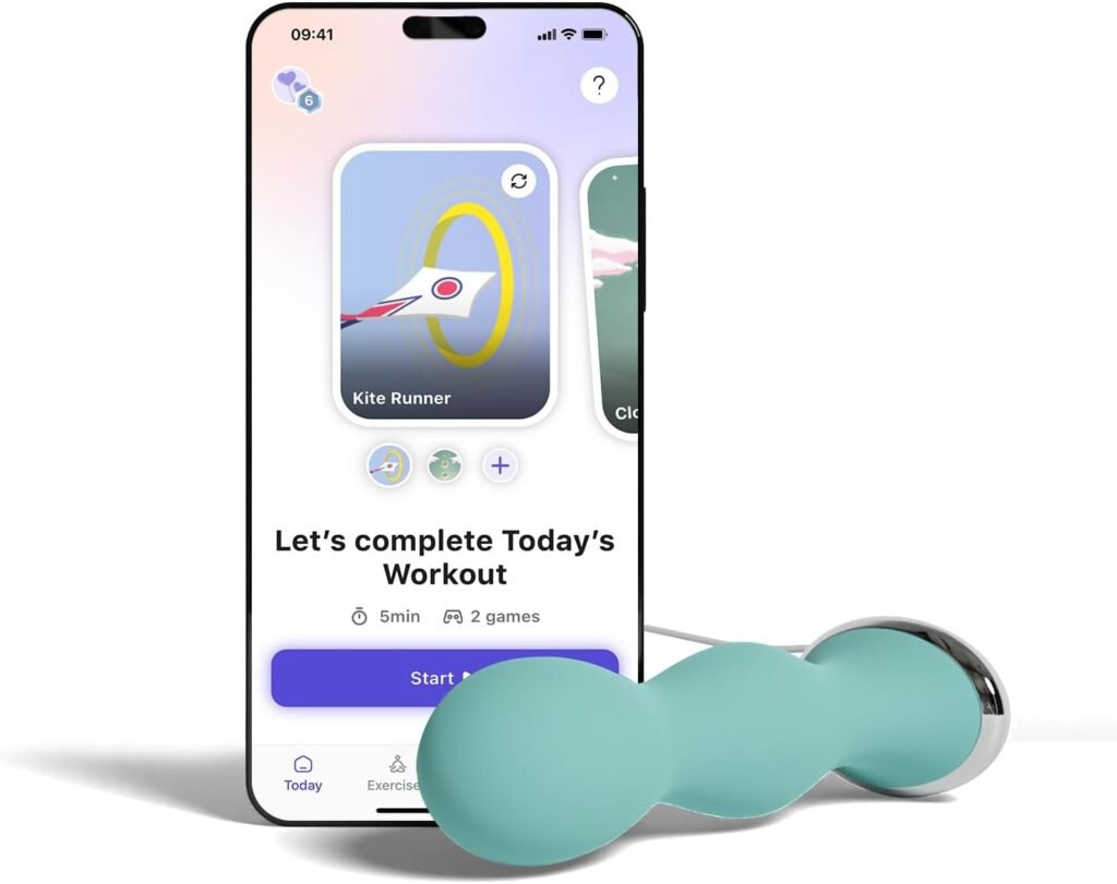 Perifit - Pelvic Floor Trainer with App | Kegel Exerciser | Strengthen Your Pelvic Floor, get Better Bladder Control Faster Postnatal Recovery (Green)